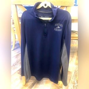 Martha’s Vineyard Under Armour  Boys performance 3/4 zip . Xlg